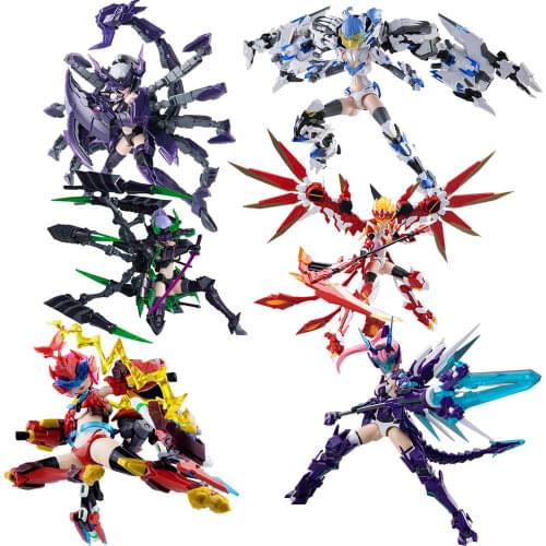 E-Model Four Holy Beasts 1/12 Assembly Gundam Model ATKGIRL Frame Arms Girl Green Dragon Suzaku White Tiger Scorpion Anime Toys