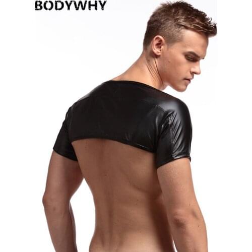 Mens Underwear Body Conjoined Tight Sleeve Exercise Stage Catwalk Sleeves Arm Sheath