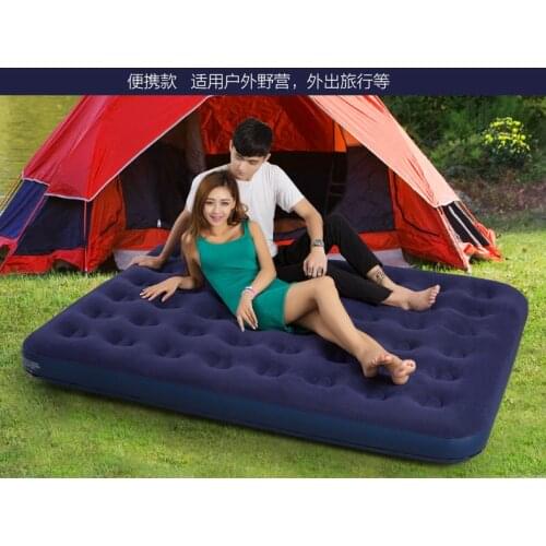 Inflatables Outdoor Toy Kid Pvc Sleeping Tool Camping Air Inflatable Mattress Mat Pad Cushion Soft Portable Home Use Hot Sale