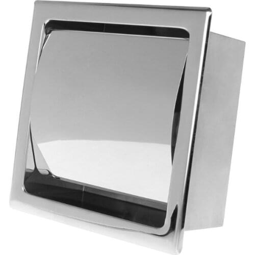 Stainless Steel Bathroom Toilet Paper Holder Wall Mounted Roll Tissue Rack