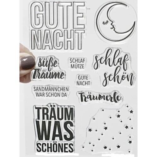 German Transparent Clear Silicone Stamp/Seal for DIY scrapbooking/photo album Decorative clear stamp sheets B0193