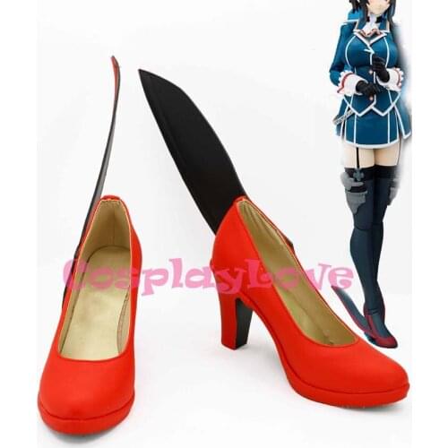 Newest Custom Made Japanese Anime Kantai Collection Takao Cosplay Shoes Long Boots For Halloween Christmas Festival
