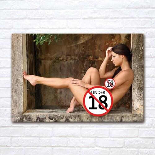 Fashion Poster Print Sexy Woman Wall Art Canvas Painting Modern Trendy Pictures for Living Room Home Decor