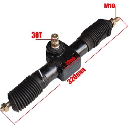 320mm Power Steering Gear Rack Pinion Assy Fit For DIY China Go Kart Buggy Karting ATV UTV Bike Parts