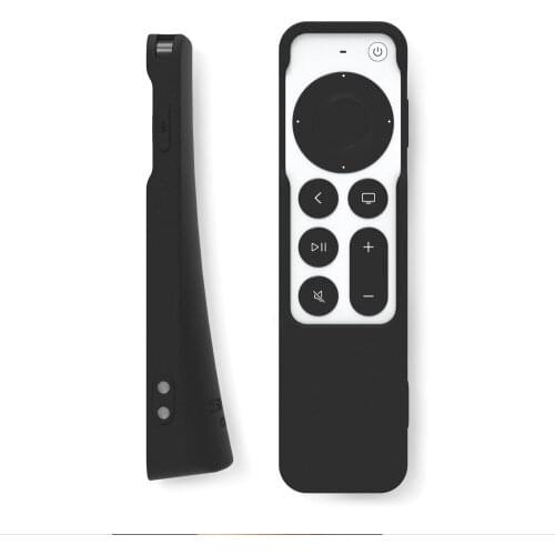 SIKAI Silicone Protective Remote Control Covers For Apple TV 4K 2021 For Apple TV Siri Remote 2nd Generation For Airtag Case