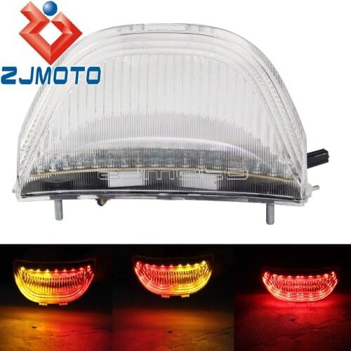 Motorcycle LED Integrated Tail Light Turn Signals For Honda CBR600RR 2003-2006 CBR1000RR 2004-2007 Stop Rear Light Taillight