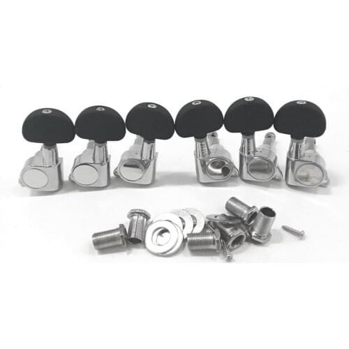 6 Pieces Guitar String Tuning Key Pegs/Machine Head Knobs(for Left and Right) for Acoustic Electric Guitar