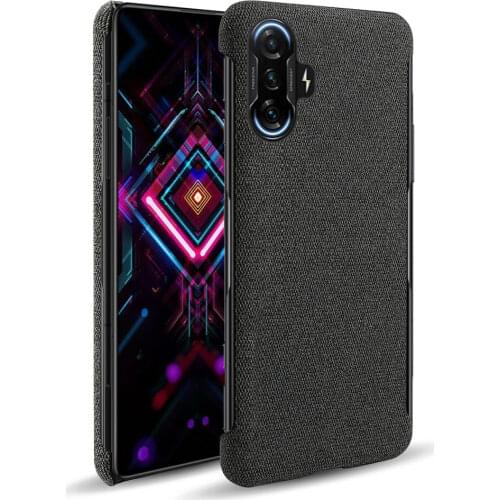 Anti-Sweat Thin Fabric Case for Xiaomi POCO F3 GT X3 NFC X3 Pro M3 5G F 3 X Shockproof Mobile Phone Bag Cover Funda