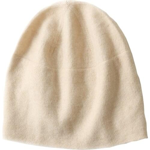 SHUCHAN Designer Bonnets Skullies & Beanies 30% Cashmere 70% Wool Go Shopping Keep Warm Autumn Winter Adult Unisex Casual