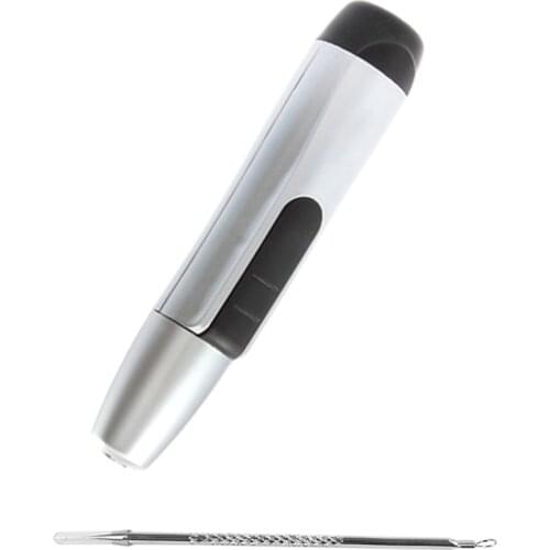 Travel Electric Wet/Dry Nose Ear Facial Face Hair Removal & Blackhead Remover Cleaner Tool Acne Blemish Needle Pimple