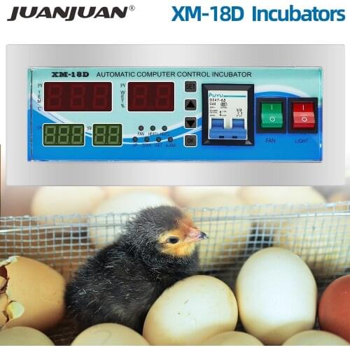 XM-18D , XM-18 Egg Incubator Digital Automatic thermostat controller Mini egg incubator control system Hatchery Machine 50%OFF