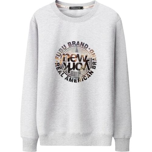 Men sweatshirt plus velvet to keep warm 2020 new winter fashion thermal male thick pullover Korean style plus size 5XL 6XL H59