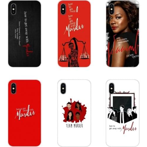 For Xiaomi Redmi Note 6A MI8 Pro S2 A2 Lite Se MIx 1 Max 2 3 For Oneplus 3 6T fashion How to Get Away with Murder Soft Skin Case