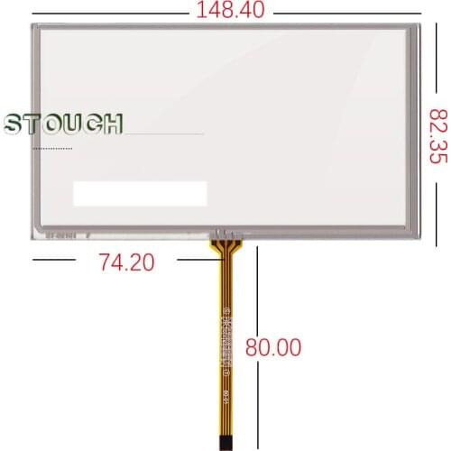 New 6.1 inch 6.2 inch touch screen 148 * 83 / A061VW01 V0 / A061FW01 V0