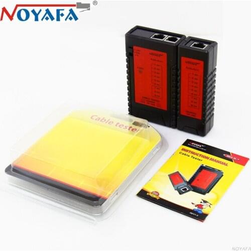NOYAFA NF-468 Professional Network Cable Tester RJ11 RJ45 CAT5 CAT6 LAN Cable Tracker Tracer Networking Tools Original Package