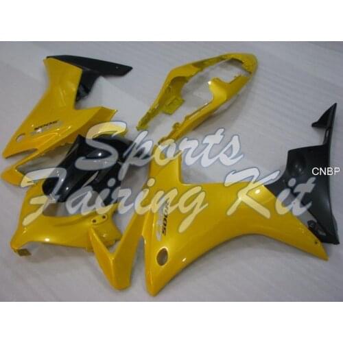 Abs Fairing for CBR500 RR 2013 - 2014 Pearl Yellow Full Body Kits CBR 500 RR 2013 Fairings CBR 500 RR 2014