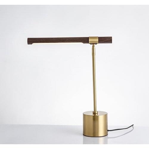 Simple Iron Nordic Designer Creative Table Lamp Creative Retro Loft American Style Lighting Office Home Bedroom Foyer Hotel