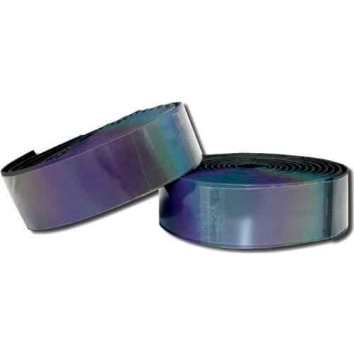 PU+EVA Cycling Handlebar Tape Belt Dimming Reflective Band Strap With Gradient Color-Changing outdoor riding Bicycle for Men