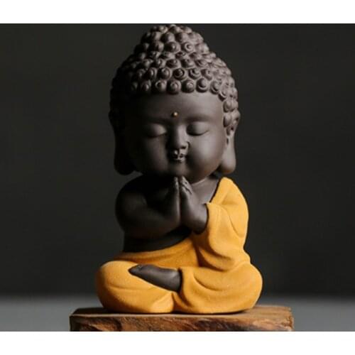 Praying Buddha Silicone Candle Mold Scented Wax Mould Decorated Epoxy Crafts Molds Aroma Gypsum Silicone Mould