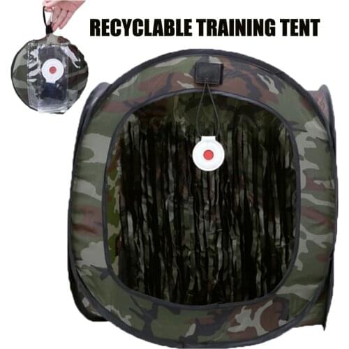 Tactical Tent Portable Camouflage Training Hunting Shooting Target Recycle Ammo Shooting Airsoft Paintball BB Bullet Target Box