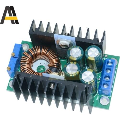 1pcs DC CC 9A Step-down Converter DC7-40V to 1.2-35V Constant Current Buck Power Module For Arduino LED Driverr