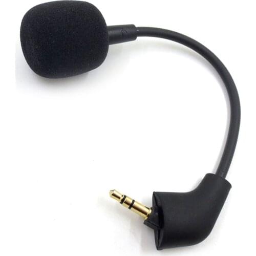 1Pcs Replacement Microphone Boom Mic Aux 3.5mm for Hyperx Cloud 2 II Hyperx Cloud Sliver Gaming Headset Headphones Supplies