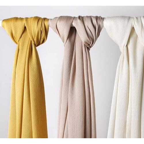 10 pc MEDINE SILK HIJABS NEW FASHION TRENDY CRINKLED NEW WOMEN SATIN SPOTS DESIGN SHAWLS