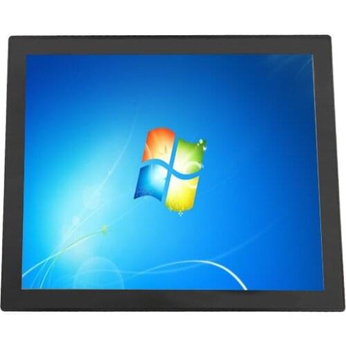 1000 nits industrial panel IP65 waterproof 15 inch capacitive touch monitor industrial panel LCD monitor VGA