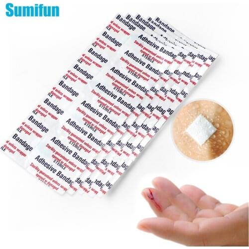 20/30pcs Round Band Aid Breathable First Aid Bandage Waterproof Hemostasis Cushion Adhesive Wound Dressing Emergency Plaster