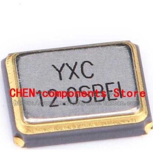 5pcs 3225 SMD passive crystal oscillator YSX321SL 12MHz 10ppm 20pF X322512MSB4SI 4 feet