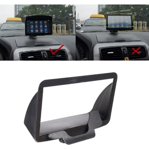 Car GPS Navigation Hood Navigator Sunshade 5 Inch Blackout Navigation Cover Car Supplies