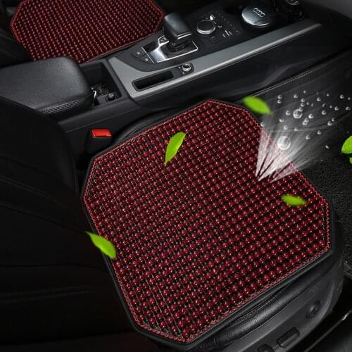 1 Piece Breathable Seat Covers for Cars Cool Wooden Auto Cushion Accessories for Ford Focus 2 mondeo fiesta fusion kuga ranger
