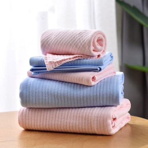 Baby Bath Towel Newborn Baby Blanket Swaddling Solid Kids Swimming Towels Baby Muslin Swaddle Blanket