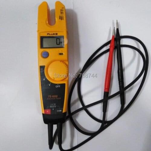 FLUKE T5-600 Clamp Meter Fluke T5 600 Electrical Tester with Current Check Voltage Continuity and Current 600V 1000V AC