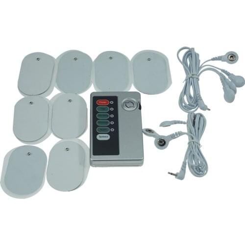 Multi electric shock paste breast exciter physical therapy nipple paste pads electro stimulation medical themed sex toys