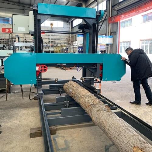 HT26 Diesel /electric Engines Sawmill Optional fully automatic CNC Wood Sawing Machine