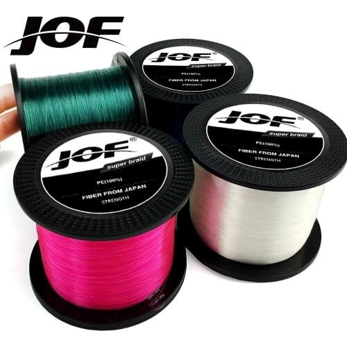 JOF Nylon Fishing Line 1000M 3.4-28.6LB Monofilament Line Japan Material Fishline for Saltwater & Freshwater