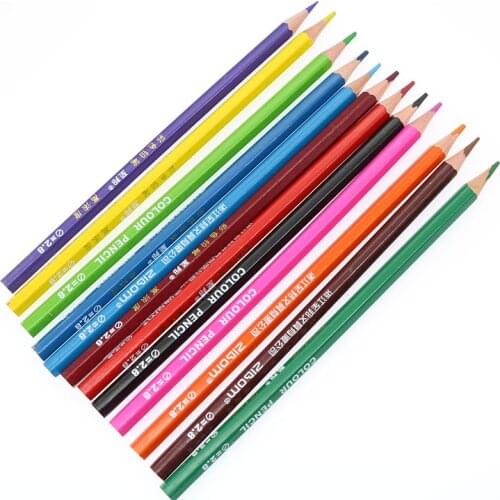 12pcs/Set Of Color Pencil 12 Color High Quality Painting Pencil Artist Painting Pencil ChildrenS Student Drawing Stationery