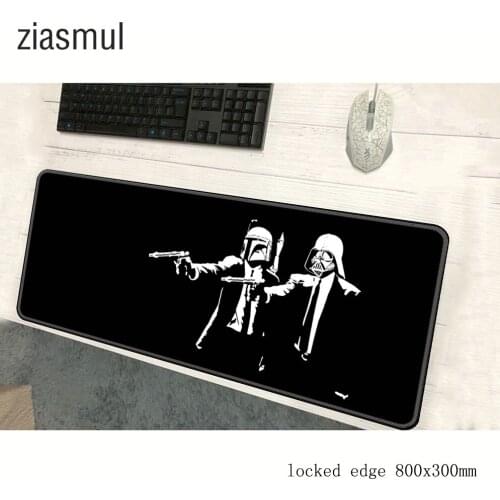 Star wars mousepad 800x300x3mm pad to mouse notbook computer mouse pad HD pattern gaming padmouse gamer to keyboard mouse mats
