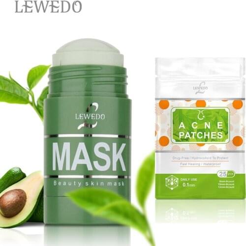 LEWEDO Acne Face Masks