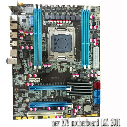 Desktop motherboard new X79 motherboard 2011 pin compatible 8G memory mainboard free shipping