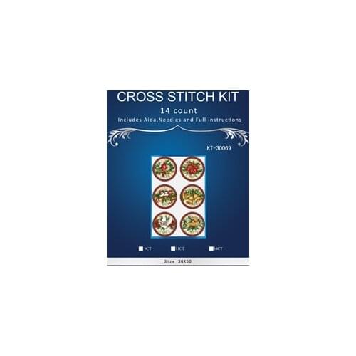 Top Quality Lovely Hot Sell Counted Cross Stitch Kit Old World Holiday Ornaments Ornament dim 013 8