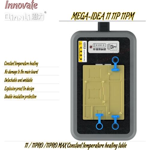 QIANLI motherboard constant temperature heating table x XS max / 11 11pro 11pro Max CPU hard disk small chip soldering table