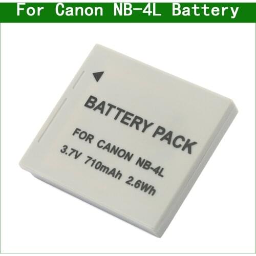 NB-4L NB4L NB 4L CB-2LV Digital Camera Battery For Canon IXUS 110 IS, 120 IS, 220 HS, 255 HS, 117 HS, i zoom PowerShot SD400