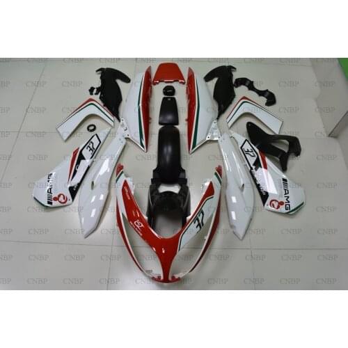 TMAX 500 2011 Full Body Kits TMAX 500 2008 - 2012 White Red Fairings XP 500 09 10 Bodywork