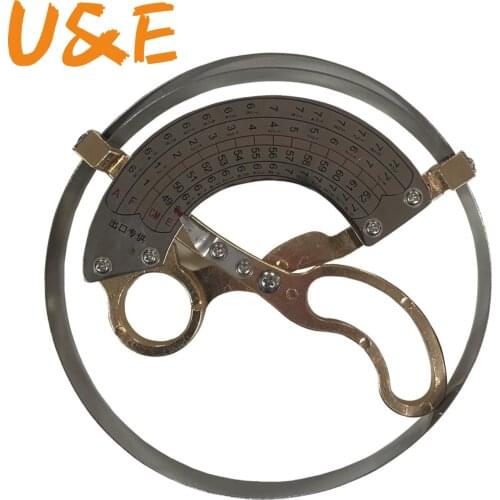 42-70CM Professional Hat Ruler Stainless Steel Scissor Type Ring Compass Cap Hat Size Measurement Tools Fashion Design Sewing