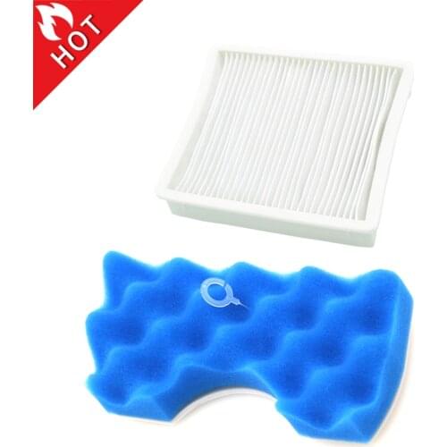 1Pc DJ63-00672D H11 Dust HEPA Filter + 1 Set Blue Sponge Filters for Samsung SC4300 SC4470 VC-B710W Vacuum Cleaner Spare Parts