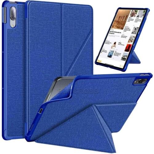 Slim Magnetic Case for Lenovo Tab P11 P11 Pro TB-J706F TB-J606F 11.5" 2020 Soft TPU Back Cover for Funda Tablet Xiaoxin Pad Pro