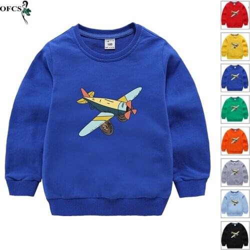 Spring Girl Bottoming Shirt Childrens Hoodie Tops Long-Sleeved Sweater Toddler T-shirt Clothes Cotton Cartoon Sweatshirt 2-12T