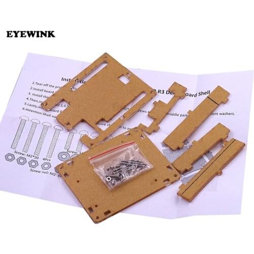 One UNO R3 CH340G+MEGA328P Chip 16Mhz UNO R3 for Transparent Box Case Shell